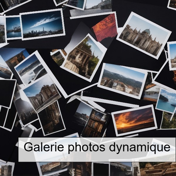 Galerie Photos dynamique